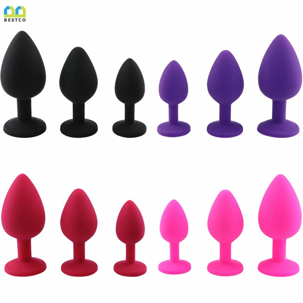 Bestco 18 + Анальная пробка стимулятор для массажа встык тренажер G-Spot SM Эротические