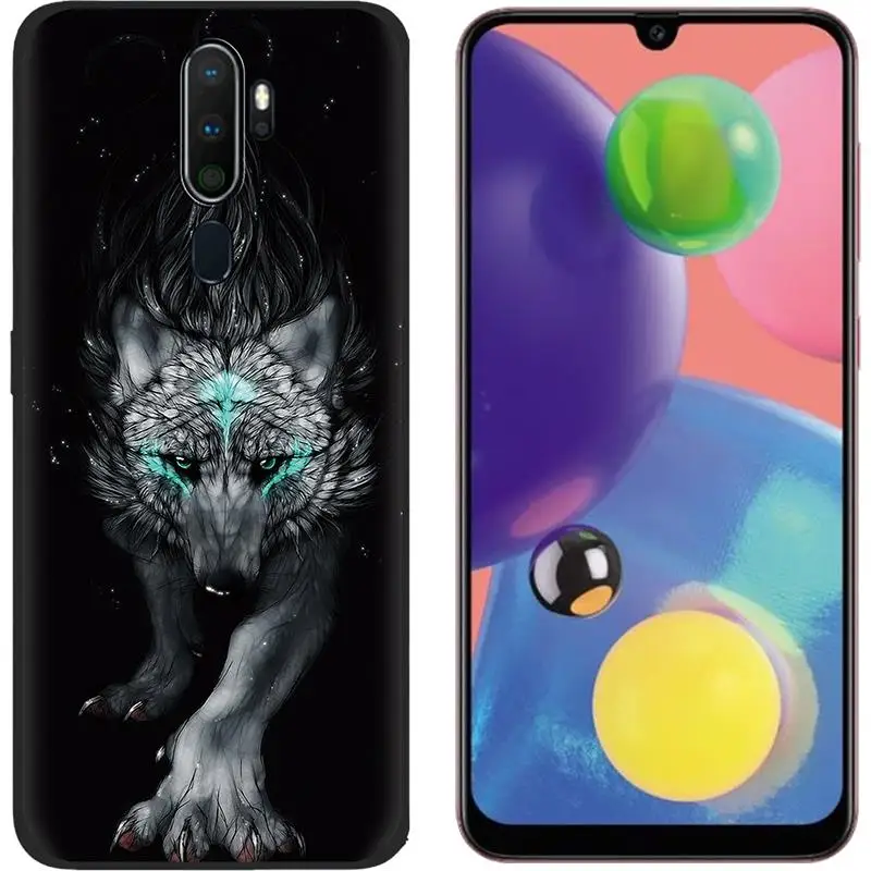 Picture 17 Противоударный чехол-накладка для телефона OPPO A9 /A11/A5, цветной чехол для телефона из ТПУ, модный силиконовый чехол - Цвет: Picture 17