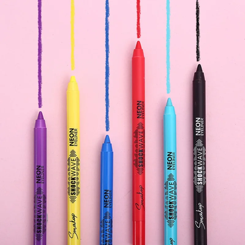 Colorful Eyeliner Liquid Waterproof Lasting Easy To Color Liquid Eyeliner Makeup S1