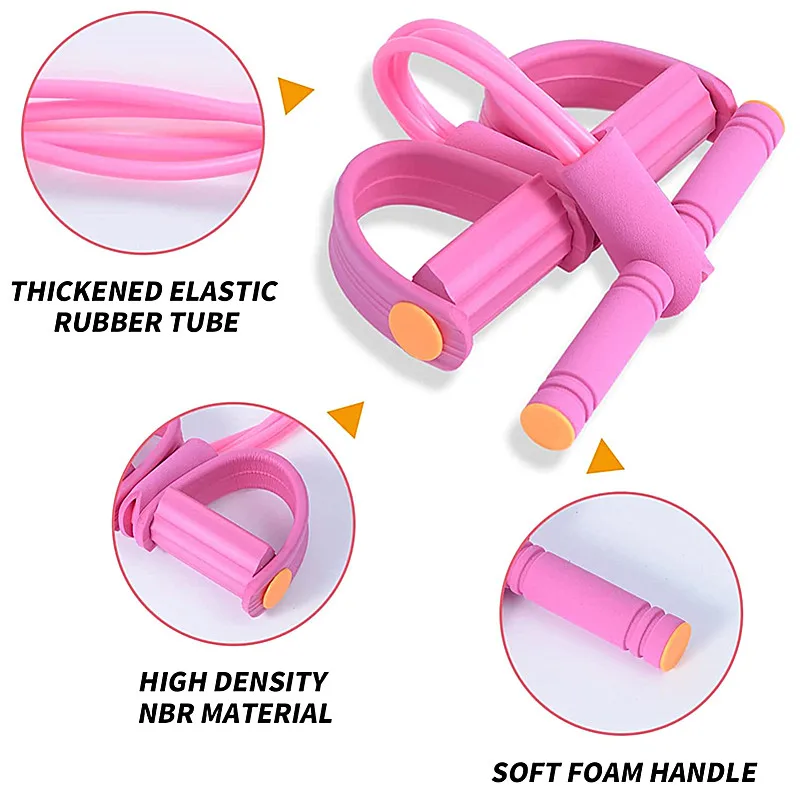 PVC Leg Thigh Exercisers Gym Sports Thigh Master Leg Muscle Arm Chest Waist Exerciser Workout Machine Gym Home Fitness Equipment