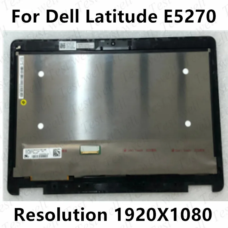 

Оригинальный сенсорный ЖК-экран для Dell Latitude E5270, дигитайзер с диагональю 12,5 дюйма, для ноутбука Dell 1920X1080, светодиодный сенсорный экран в сборе