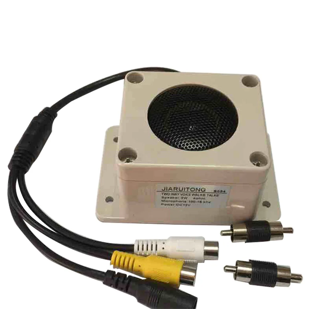 

Voice Interphone Two Way Video Surveillance Electronics Security Camera Home Microphone Waterproof Protection Outdoor Speaker
