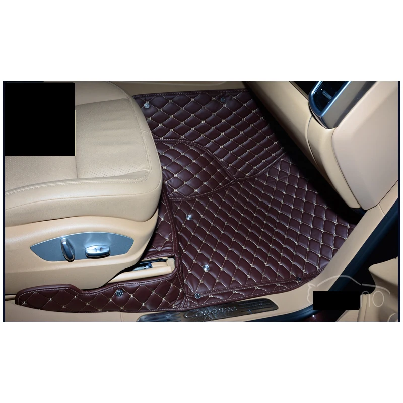 Lsrtw2017 кожаный автомобильный коврик для Porsche Cayenne 957 955 958 2003- 2013 аксессуары