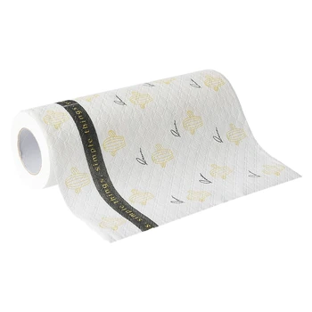 

2 Rolls Nordic Kitchen Paper Absorbent and Water-Absorbent Deep-Fried Kitchen Paper Kitchen Paper Towel