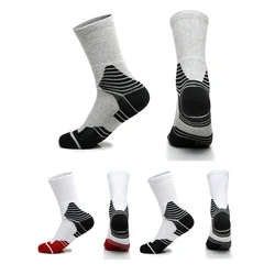 Three Pair Professional Basketball Running Towel Bottom Anti-Slip Sport Boat Outdoor Breathable Sports Socks