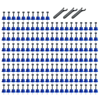 

Flat Ceramic Floor Wall Construction Tools Reusable Tile Leveling System Kittile Leveling System Kit for Tile-150Pcs