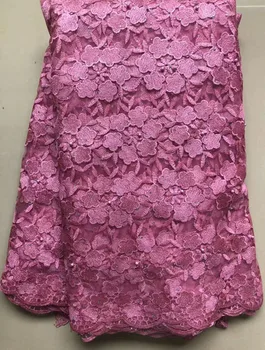 

African Lace Fabric 2020 Embroidered Nigerian Laces Fabric Bridal High Quality French Tulle Lace Fabric Women Dress ELL4702