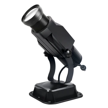 

15W LED Logo Gobo Projector with Manual Zoom Light to Project Image Indoor for Company Store Wedding Event Advertising Restauran