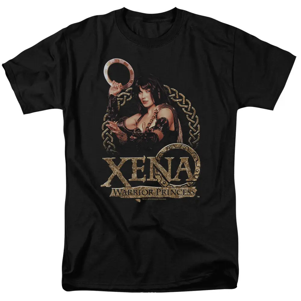 

Xena Wairior Princess Color Picture ROYALTY Licensed Adult T-Shirt All SizesMale Hip Hop funny Tee Shirts cheap wholesale