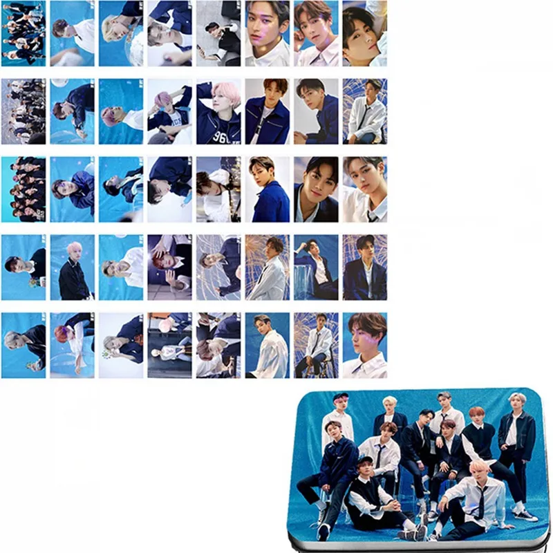2 40 шт./компл. KpopTHE BOYZ членов личные индивидуальные карты команда ЛОМО карта Фотокарта вентиляторы подарки - Цвет: 2