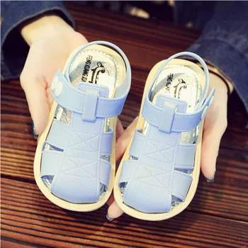 

ZK21-2 Summer new children's sandals Baotou little girl shoes beach shoes sandals children's shoes Korean beach shoes menJJ
