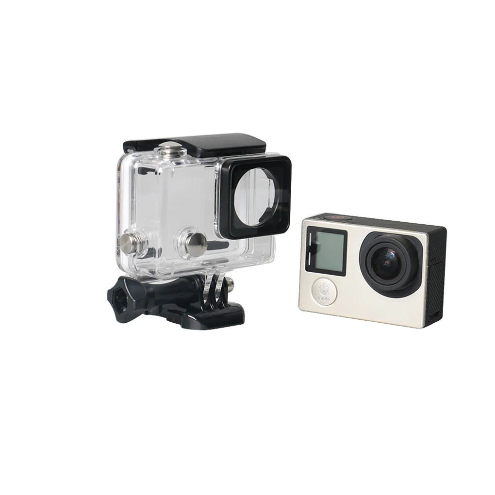 Replacement for Gopro Hero 5 Hero 6 45M Black Waterproof Housing Case Action Camera Diving Underwater Protective Shell