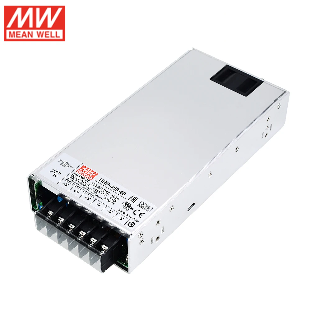 MEAN WELL HRP-450-48 450 Вт 48 в импульсный источник питания 110 В/456 В переменного тока на
