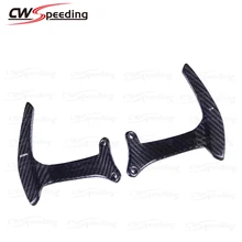 Настоящие Переключатели скоростей на руле из углеродного волокна для феррари 488 GTB Spider интерьеры из углеродного волокна