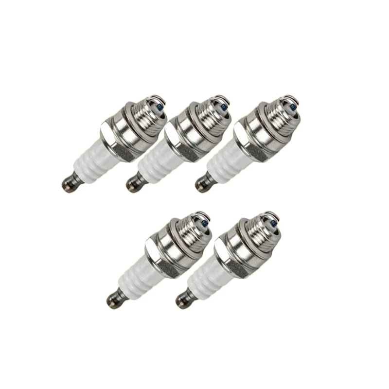 

For Stihl 017 018 020 021 023 024 Spark Plugs MS170 MS180 MS200 MS210 5pcs Set Engine Useful