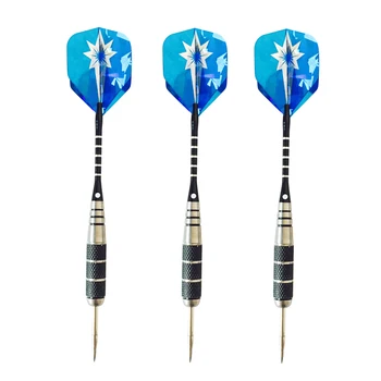 

3PCS Aluminum Rod Darts Professional Durable Needle Tipped Darts Pin Type Dart Flights Darts for Sports Events