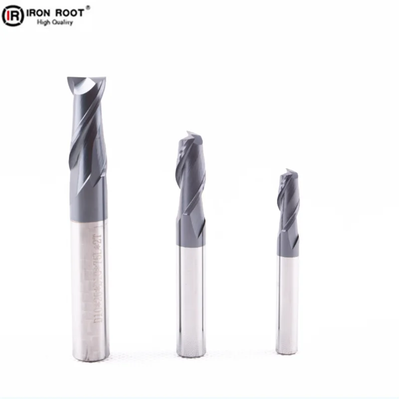 1P 55 ° 2F Keyway с плоским дном фреза Карбид Концевая фреза Вольфрамовая сталь сплав фреза CNC инструмент