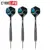 Cyeelife 3Pcs Стальные Остроконечные Дротики Крытые Спортивные Игры 22g Стандартные Жесткие Дротики Никелированный Железный Ствол AL Валы Aurora Wing