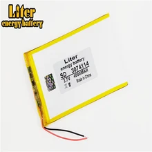 3,7 V lithium-Tablet polymer batterie 4000 mah ultra-dünne high-kapazität DIY tablet 3074114