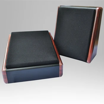 

KYYSLB 70V-110V 4-8 Ohm 20W V-191 Wooden Wall-mounted Speaker Two Frequency Division Public Broadcast Wall-mounted Speaker