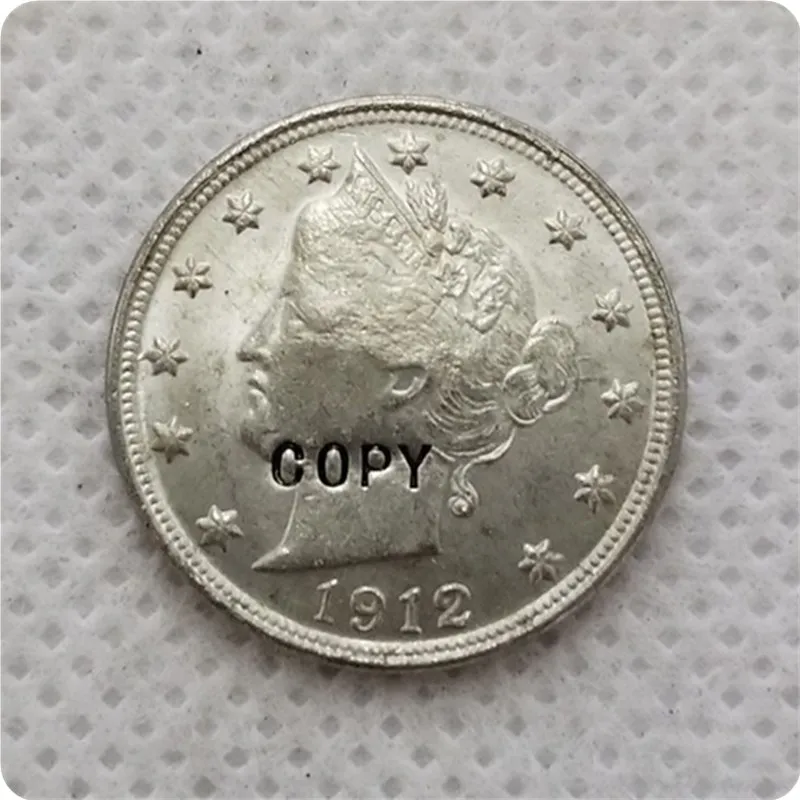 1912-P, S, D Liberty Head V никель копия