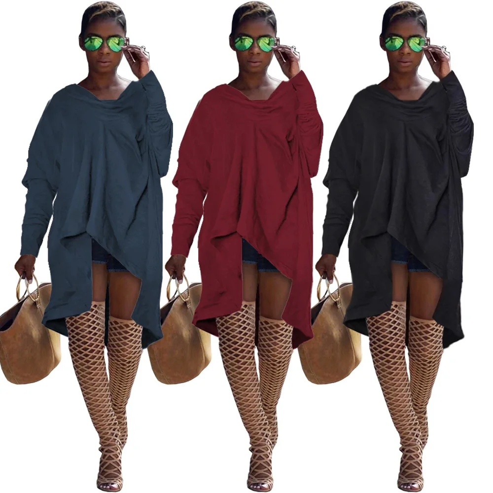 

GL6179 women's sexy dress fashion hot sale dress short front and back length imitation cotton one-line collar sexy dress