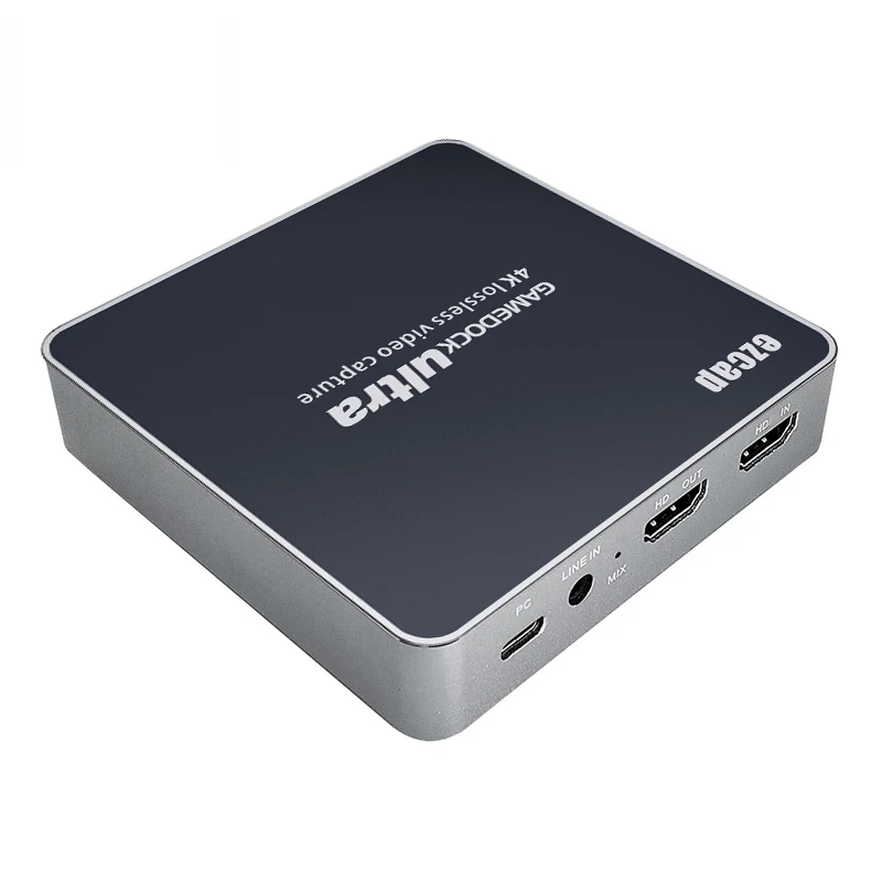 Карта видеозахвата EZCAP 320 B Real 4K HDR 1080P120FPS HD к USB3.1 Тип C запись прямой трансляции для