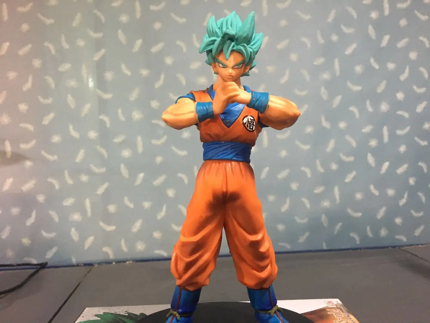 Dragon Ball DXF Super Soldier голубые волосы Король обезьян Sun Wukong Garage Kit