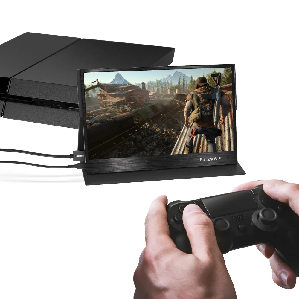 BlitzWolf BW-PCM1 11,6 дюймов FHD 1080P портативный компьютерный монитор игровой дисплей экран для смартфона планшета ноутбука игровые консоли