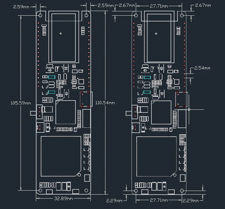 LILYGO®TTGO T-SIM7000G модуль ESP32-WROVER-B чип Wi-Fi Bluetooth 18560 батарея держатель солнечной зарядки макетная плата