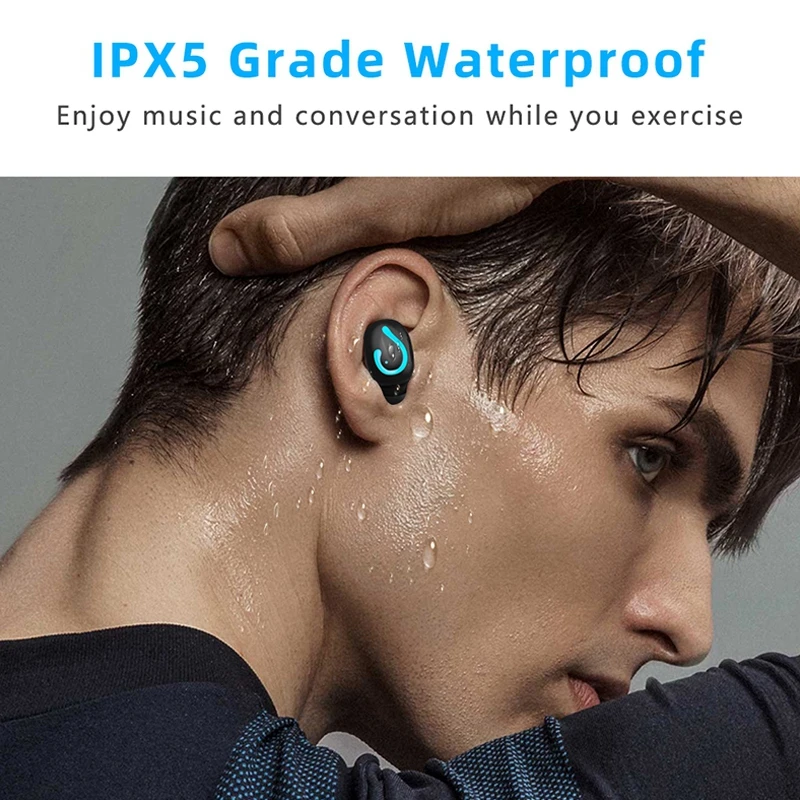 Q67 TWS HBQ Bluetooth 5.0 Wireless Earphone TWS Sport Headphones Handsfree Earbuds Headset Earbud Earphones Case for phone Q32