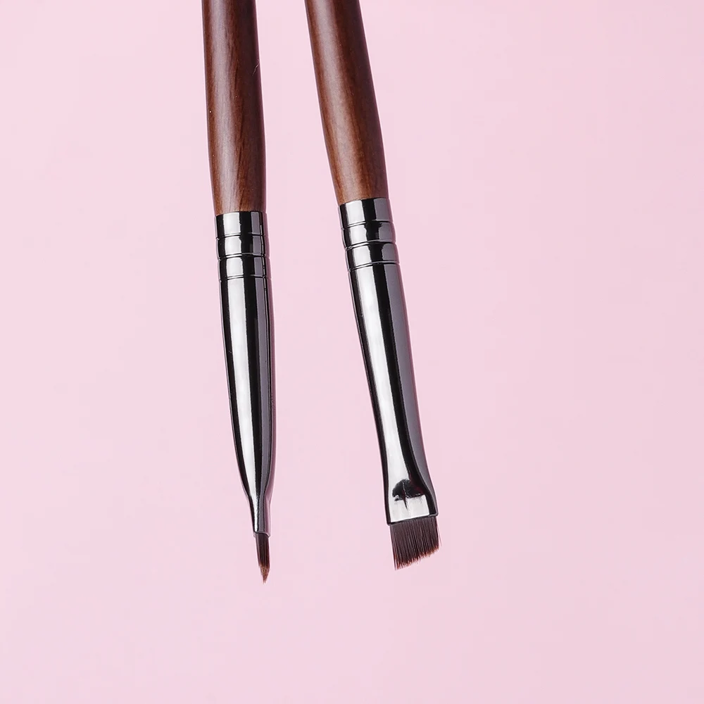 Bethy  Beauty  N74 2pcs Liner and Brow Brush Cosmetic Makeup Tools