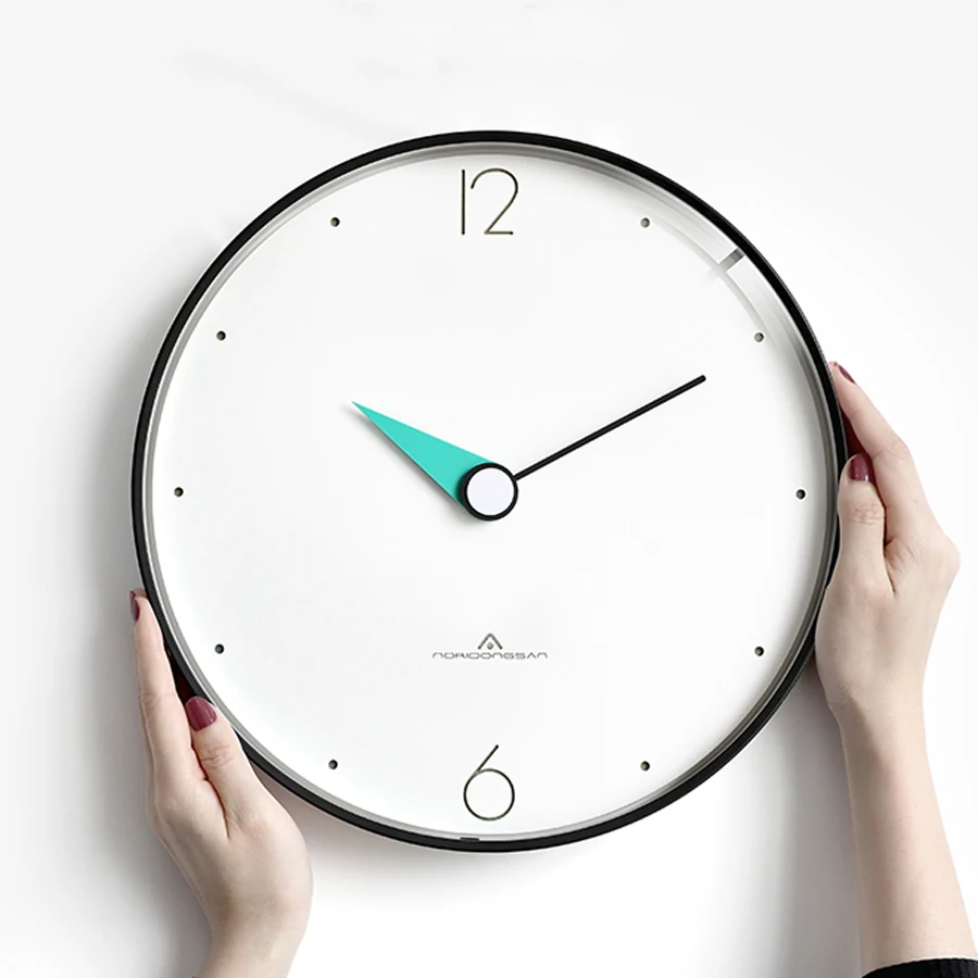 

Nordic Luxury Wall Clock Modern Design Minimalist Style Living Room Decoration 3D Big Clock Wall Watch Home Decor 36cm