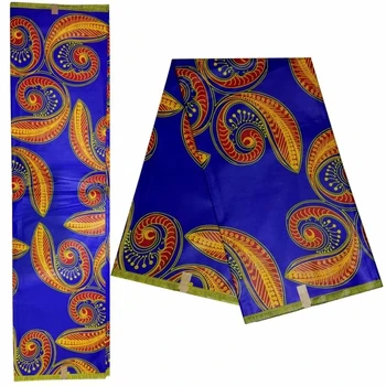 

African fabric fashion Guaranteed Java Wax fabric 100% cotton 6 yards for clothing Ankara block prints Wax fabrics!DF-4559
