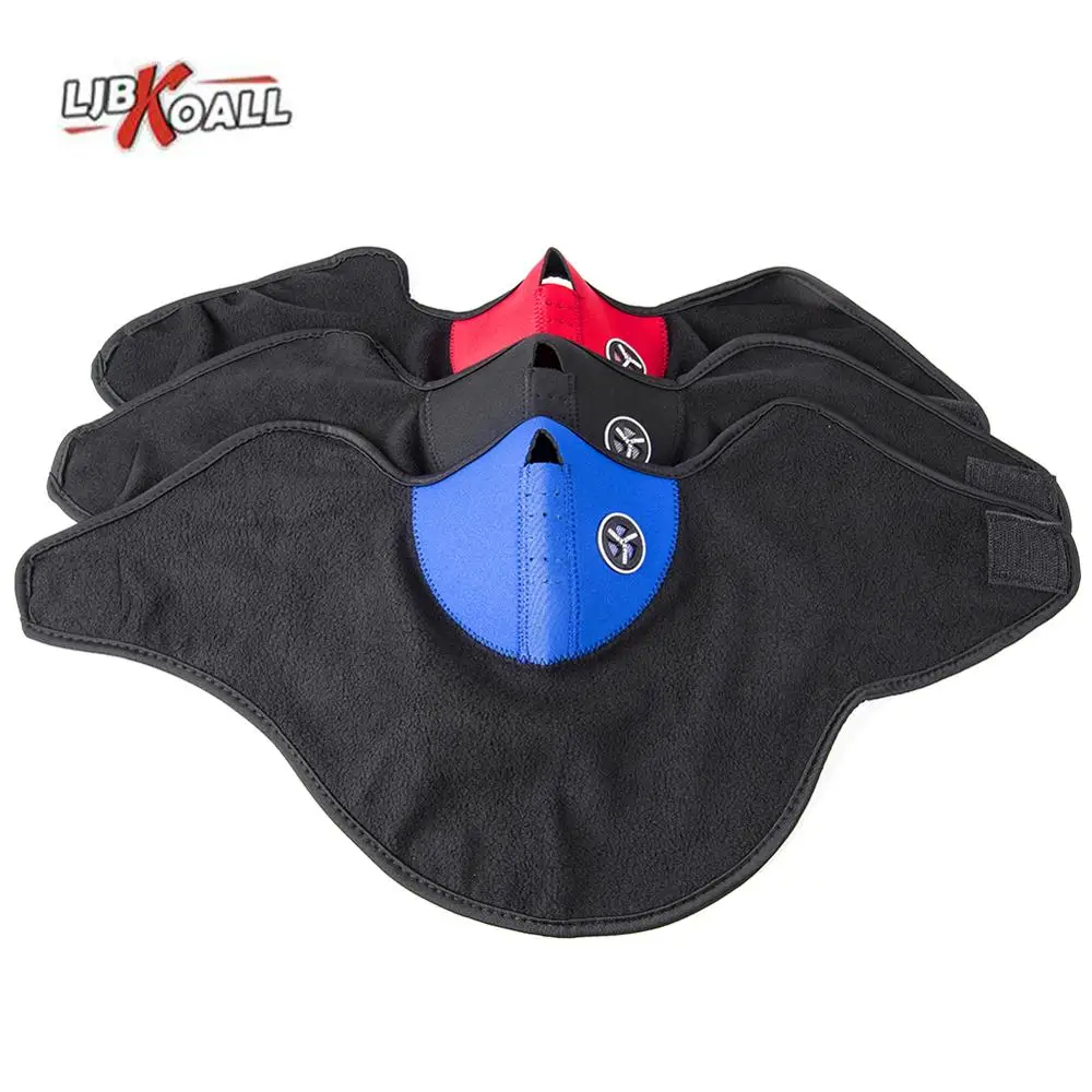 

Motorcycle Half Face Mask Unisex Sport Outdoor Cycling Winter Windproof Ski Motorcycle Neck Warm Hat Cover