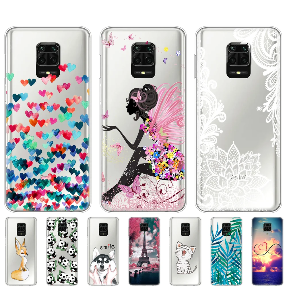 For Xiaomi Redmi Note 9S Case Silicon Soft TPU Back cover For Redmi Note 9 Pro Fundas Coque 6.67