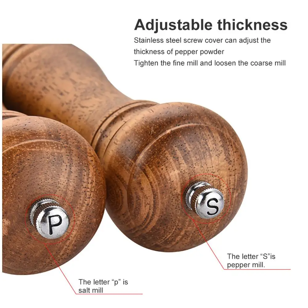 Oak SP grinder SP мельница для перца ручная мельница для перца с керамическим сердечником многофункциональная бутылка для приправ кухонные инструменты 45DC24