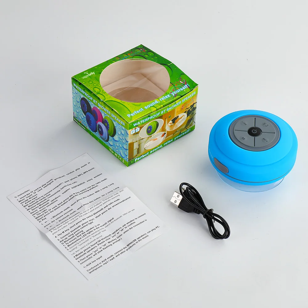 Цветной СВЕТОДИОДНЫЙ беспроводной динамик Bluetooth громкий автомобильная аудио