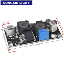 Xl6019 (xl6009 atualizar) passo-up automático step-down dc conversor ajustável módulo de fonte de alimentação 20w 5-32v a 1.3-35v (hei)