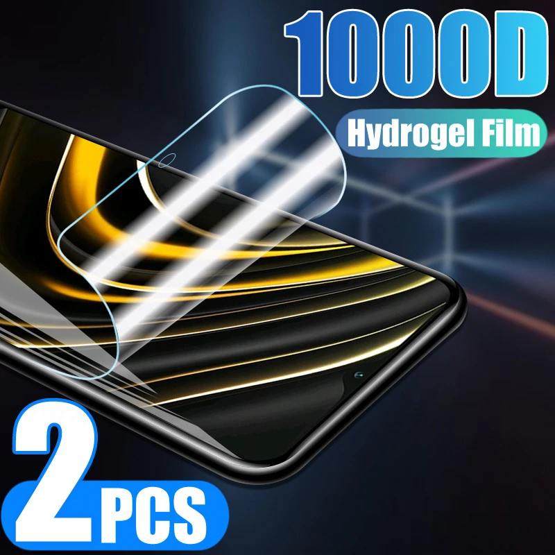 2Pcs Hydrogel Film For Xiaomi Mi Max 2 3 Mix 2 2S 3 Screen Protector For Xiaomi Mi A3 A2 Lite Soft Film Protector Full Cover mobile protector