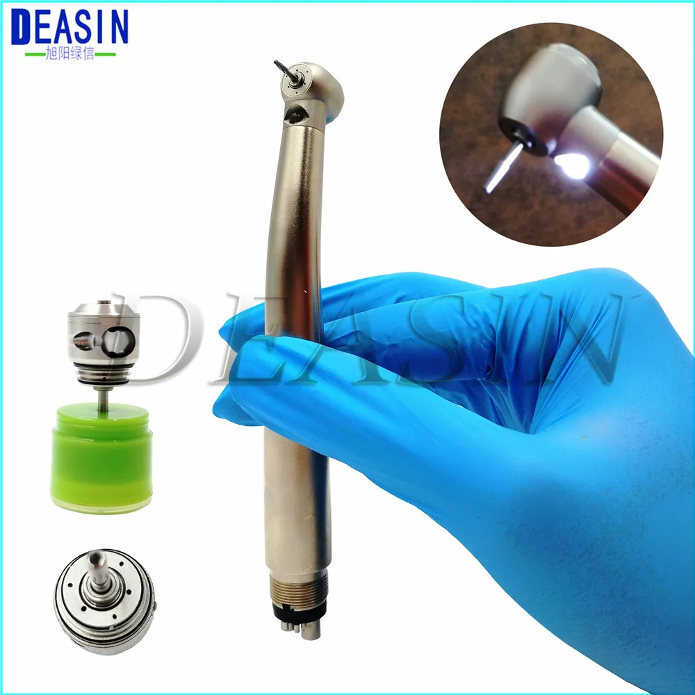 

Стоматологический крутящий момент, светодиодный картридж, роторная турбина, тройной распылитель воды, наконечник