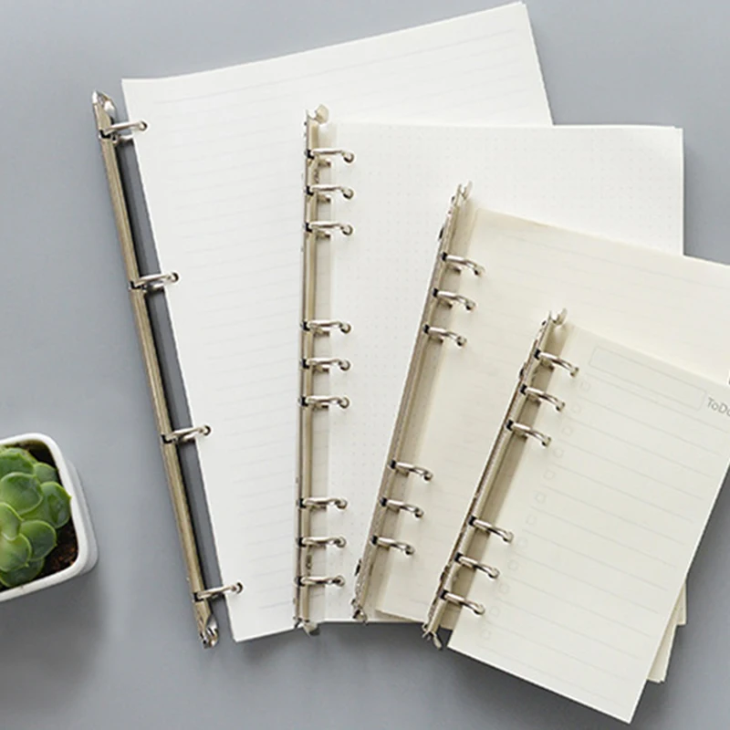Metal Binding Clips Binder Clip Loose-leaf Binder File Folder Hoop DIY Album Scrapbook Circle Ring Binders metal ring binder metal binder ring binder clip