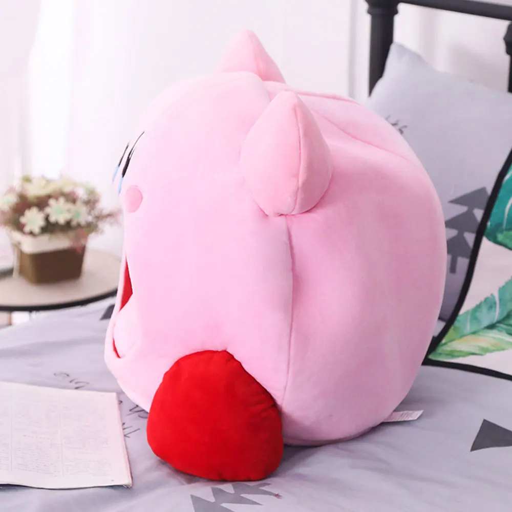 50 см розовая мягкая подушка для сна, шапка Kawaii, Аниме игра, плюшевая подушка для сна, подушка для девочек, украшение для фотографии, Прямая поставка
