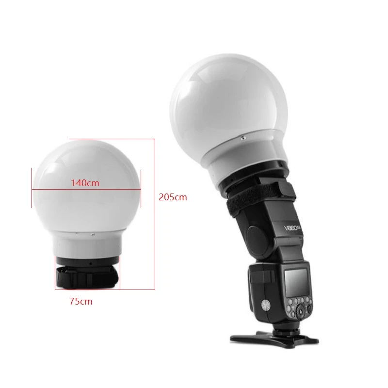 Godox V860iii Flash Diffuser | Round Diffuser Godox V860ii | Flash ...