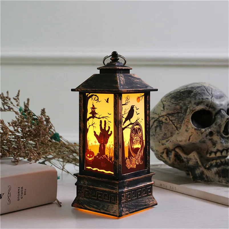 Halloween Garland Light Candle LED Light Candles for Halloween Home Decoration Party Luces Led Decoracion 40JUL3110