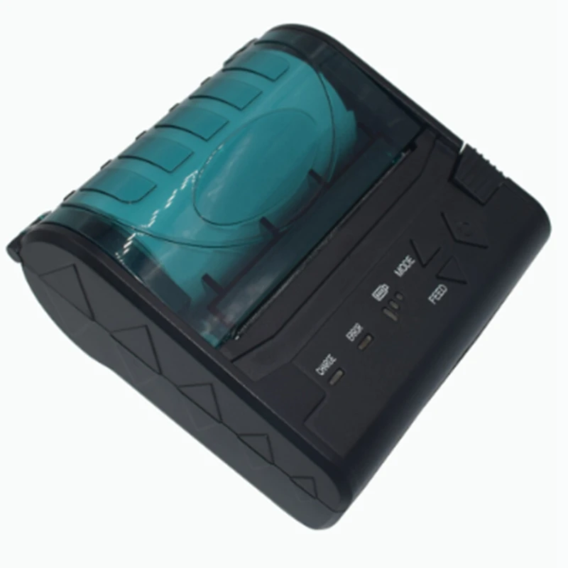 Портативный Bluetooth Термальный чековый принтер порт чековый принтер POS принтер мини Bluetooth принтер билетный принтер Android IOS EU