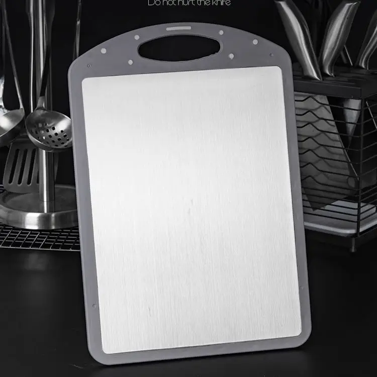 

304 Stainless Steel Wheat Plastic Chopping Block Kneading Plate Originality Two-sided Chopping Board Household Kitchen Chopping