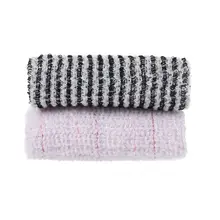 Women Men Carbon Fiber Beauty Skin Bath Towel Wash Cloth Exfoliating Scrubber