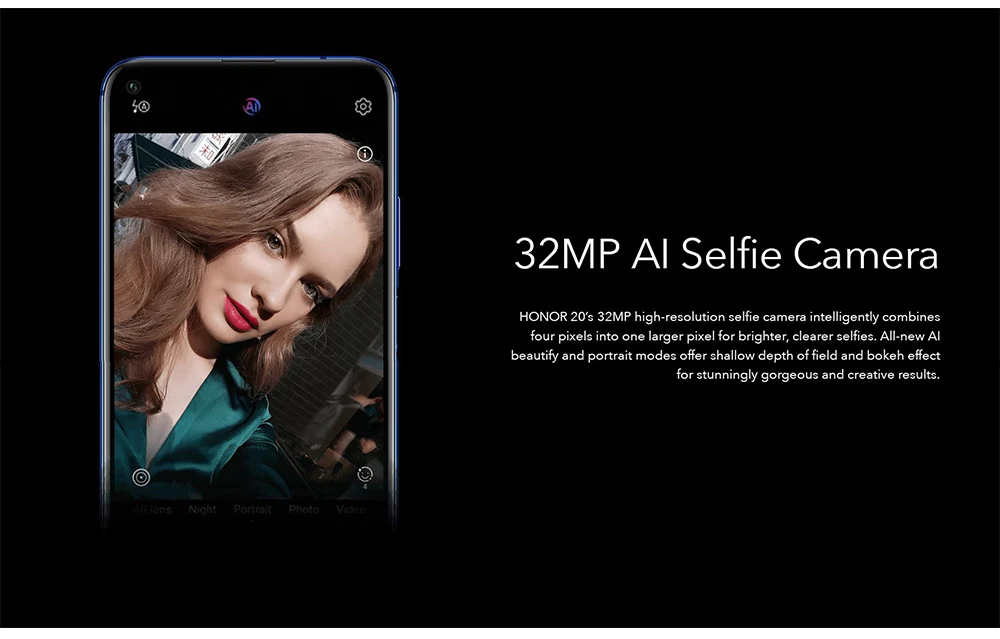 Honor 20 8GB 128GB мобильный телефон 6,26 дюймов полный экран Kirin 980 Восьмиядерный Android 9 3750mAh SuperCharge NFC