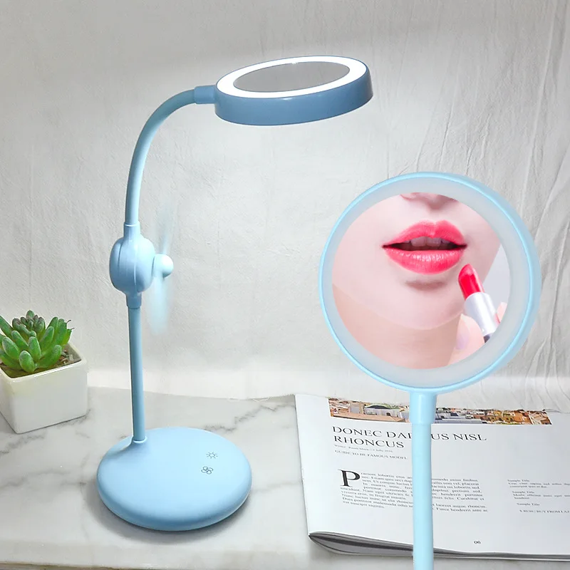 

Lamp Creative Gifts Multi-functional Foldable Touch Book Light USB Charging LED Eye Protection Lamp Small Table Lamp Makeup Mirr